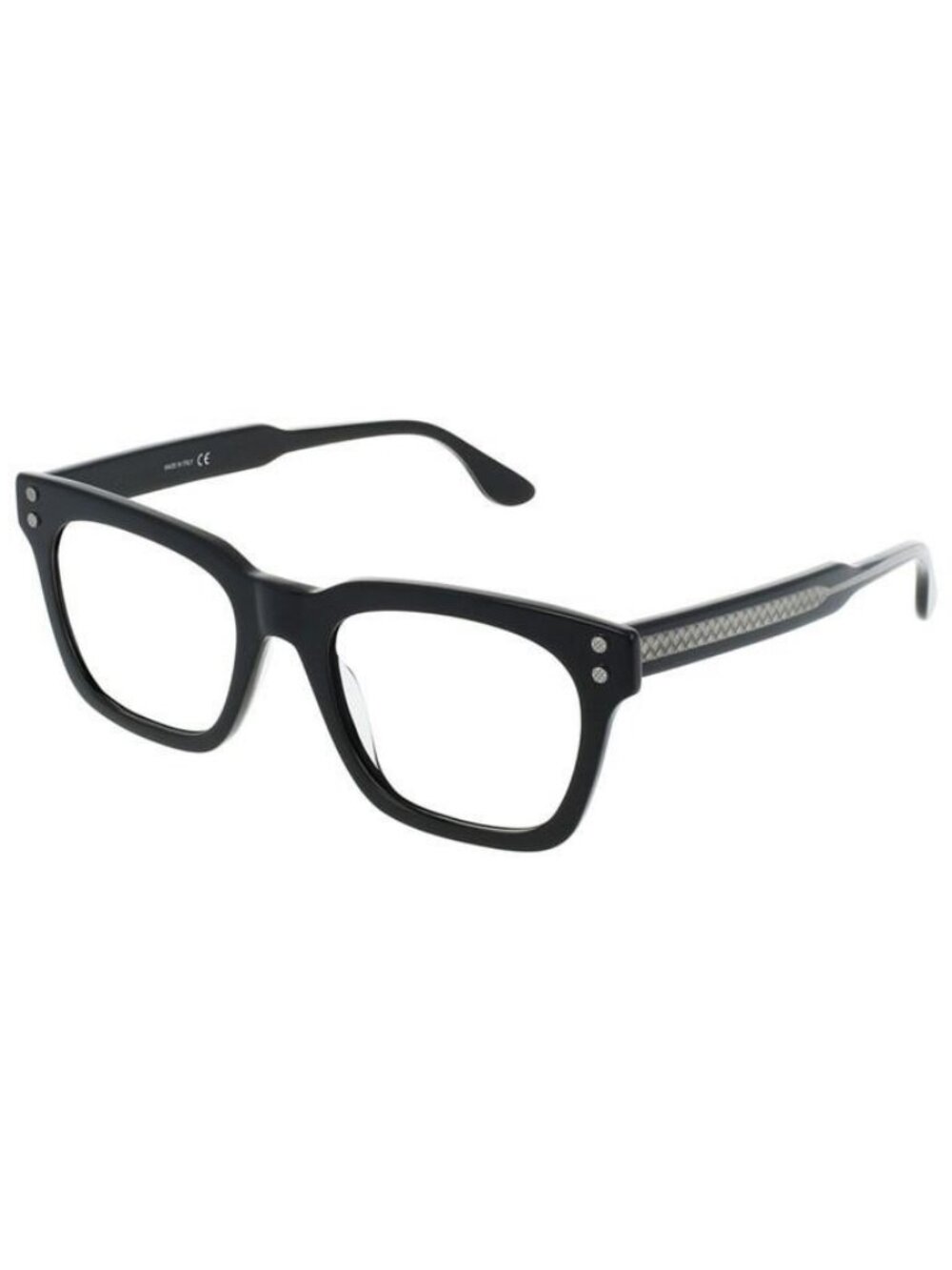 New Bottega Veneta Mens Square/Rectangle Black Grey Transparent Fashion Designer